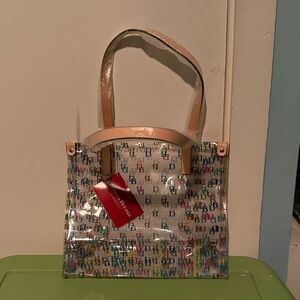 Dooney & Bourke Multicolor Transparent Tote
